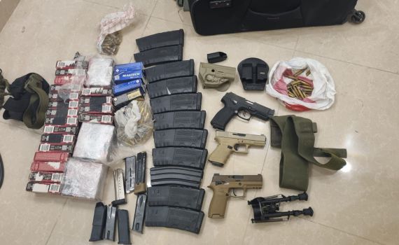 צה"ל החרים עשרות כלי רכב ונשקים ששימשו למטרות טרור ביו"ש