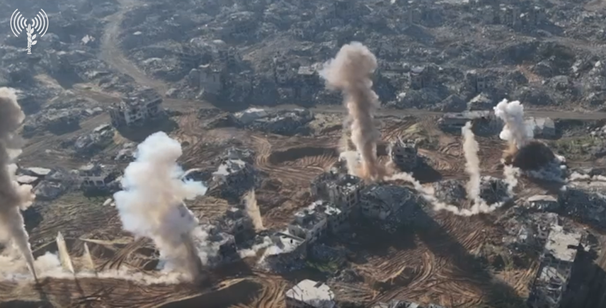 גייזרים של אש בג'באליה: חטיבה 401 השמידה מנהרה באורך 2 ק"מ