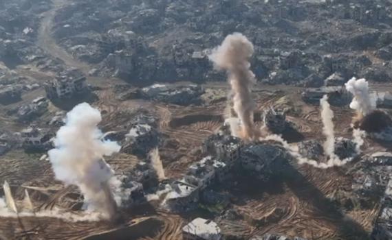 גייזרים של אש בג'באליה: חטיבה 401 השמידה מנהרה באורך 2 ק"מ