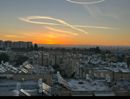 הסמל המסתורי שהופיע בשמי ישראל