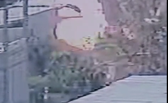 רכב עף באוויר: צפו בתיעוד החיסול בטול כרם