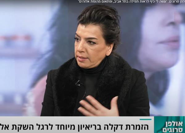 "עשה לי כיף לראות תפילה בתל אביב, ופתאום מהומת אלוהים"