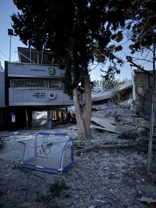 בעקבות יירוט הטיל מתימן: מיירט פגע בבית ספר ברמת גן