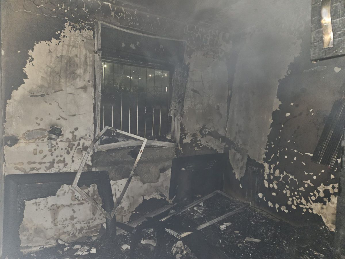 אסון במודיעין עילית: חדר הילדים נשרף כליל בגלל חנוכייה