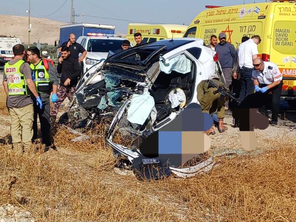 הרוג בתאונה קטלנית בכביש 90 בין רכב פרטי למשאית