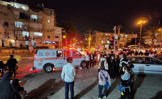 תאונת עבודה: פועל נפצע קשה באתר בנייה בקריית אונו