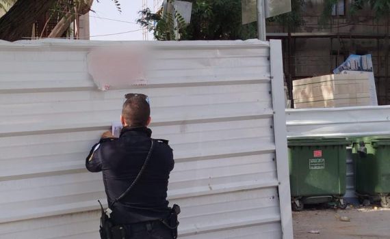 צו סגירה הוצא אתר בנייה בקריית אונו שהעסיק שב"חים מיו"ש