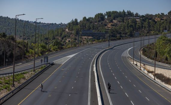 אזהרה לנהגים: חסימות גדולות בכביש 1 באזור מודיעין