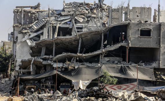 אחרי ירי הרקטות: צה"ל מפנה שכונות במזרח חאן יונס