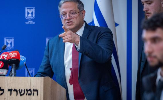 בן גביר מגיב להסרת הצו: "מדובר בהפיכה שלטונית"