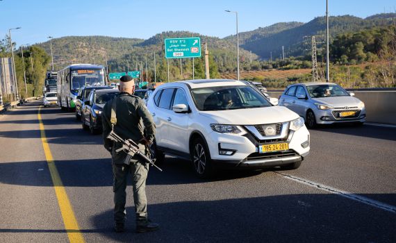האירוע הביטחוני בכביש 1: נשלל החשד לפיגוע