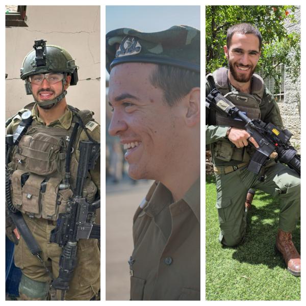 חילוץ בזירת מטענים: פרטים חדשים על נפילת שלושת הלוחמים