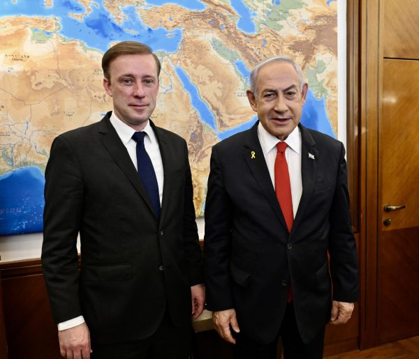 סאליבן נפגש עם נתניהו: "התרשמתי שרה"מ מוכן לעסקת חטופים"