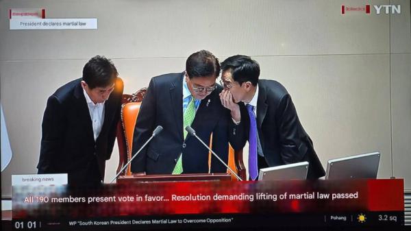משבר חוקתי: הפרלמנט בדרום קוריאה הצביע נגד הנשיא