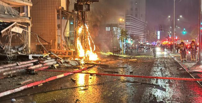 שבועיים לאחר הפגיעה: רחוב בן גוריון ברמת גן נפתח לתנועה