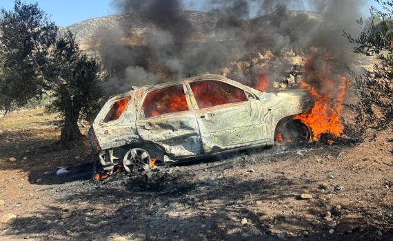 יהודה ושומרון: כלי טיס תקף חוליית מחבלים במרחב טובאס