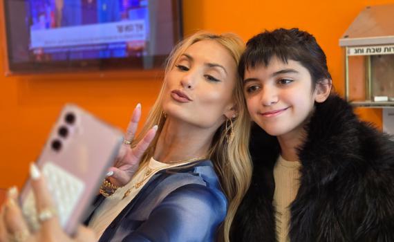 כוכבת הרשת היהודיה האמריקנית ביקרה ברמב"ם