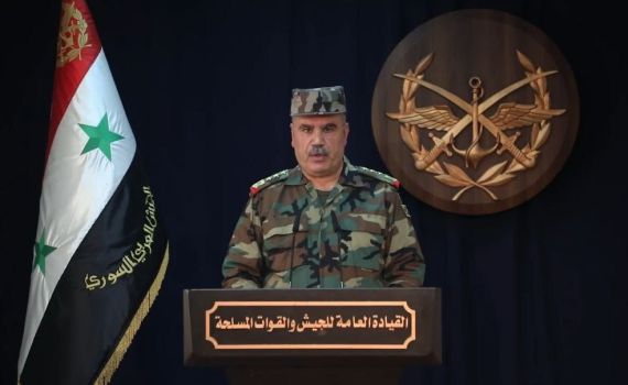 למרות הדיווחים: אסד נעדר, רמטכ"ל הצבא נאם במקומו