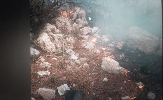 אחרי הצתת המצפה באביתר: ערבים ניסו להצית חווה בצפון השומרון