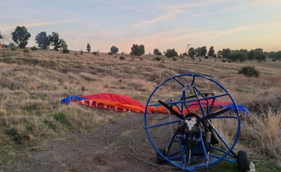 כמעט אסון: רוכב טרקטורון מעופף התרסק בגלבוע, מצבו בינוני