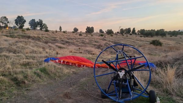 כמעט אסון: רוכב טרקטורון מעופף התרסק בגלבוע, מצבו בינוני