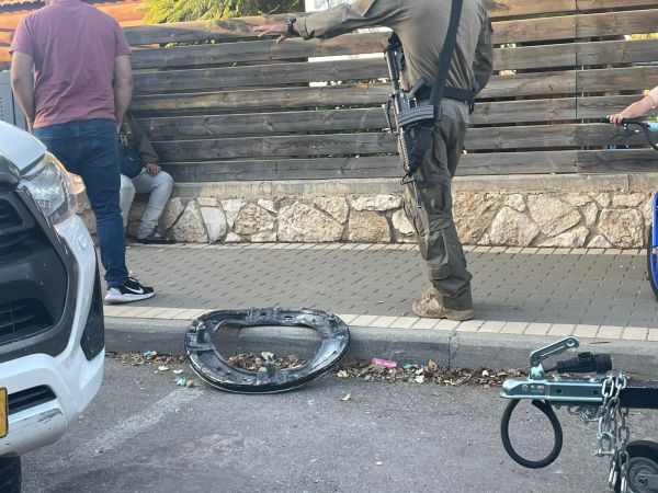 הירי מתימן: המשטרה טיפלה בזירת נפילה של יירוט בירושלים