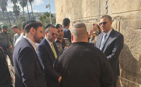 השר בוסו בחברון: "חיזוק מערך הבריאות – ביטוי חשוב לריבונות"