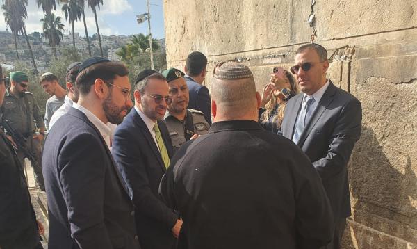 השר בוסו בחברון: "חיזוק מערך הבריאות – ביטוי חשוב לריבונות"