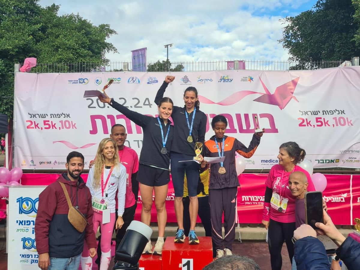 בוקיאו מלדה וכרואן חלבי קבלאן אלופי ישראל ב-10 ק״מ