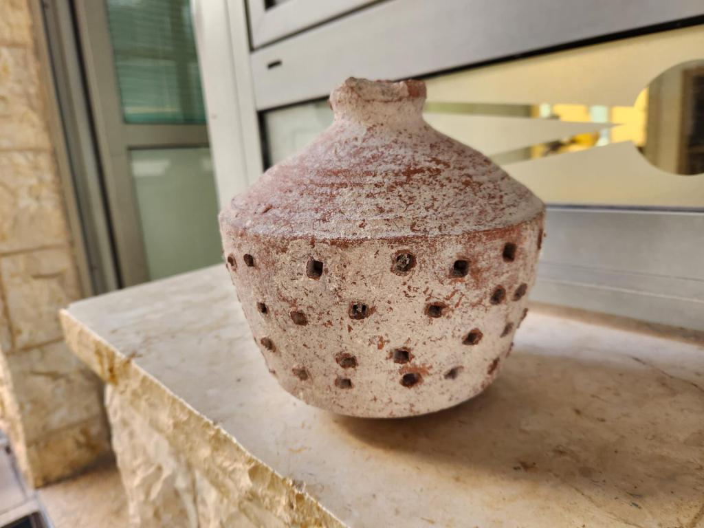 נס חנוכה: נמצאה עששית אור נדירה מתקופת התלמוד