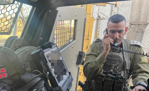 צפו בתיעוד: מח"ט מנשה חזר ללחימה לאחר שנפצע בטול כרם