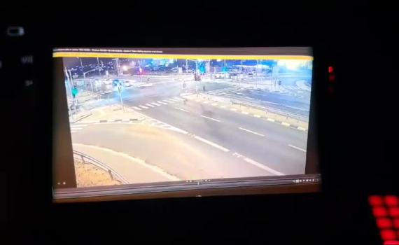 פיגוע או תאונה? תיעוד האירוע בצומת הגוש