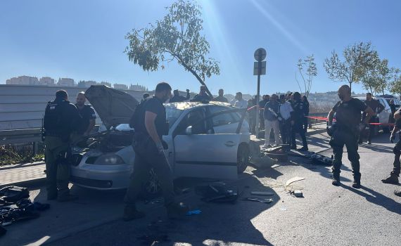 ניסיון פיגוע דקירה במחסום חיזמא: המחבל הניף סכין ונוטרל