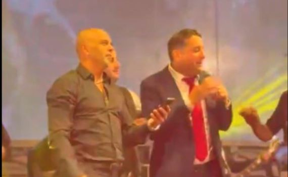 חרם? אייל גולן הופיע בחתונת בנו של לב לבייב