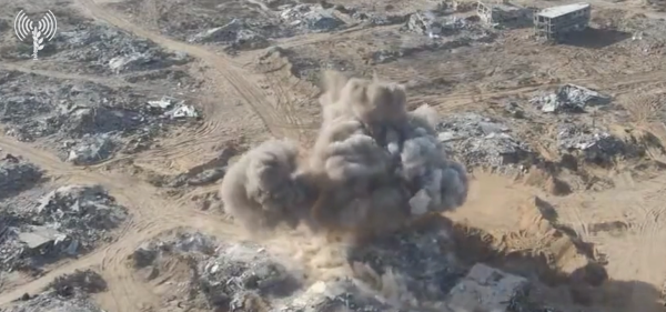 צפו: יחידת יהל"ם השמידה את מתחם המחרטות של חמאס במרכז הרצועה