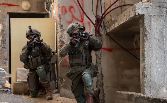 צפו: לוחמי חטיבת כפיר משמידים מעבדות נפץ בג'נין