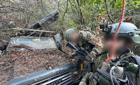 בתוך השטח הסבוך: הכוח איתר משאית שנשאה משגרי רקטות | צפו