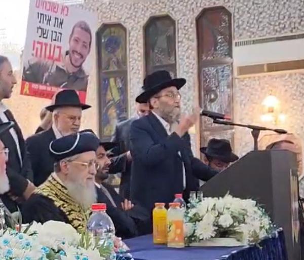 גפני זעק: "הדבר החשוב ביותר במדינה הוא שחרור החטופים"