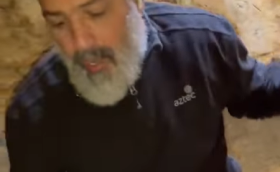 מטורף: צבי יחזקאלי חשף מנהרה קרובה ליישוב יהודי