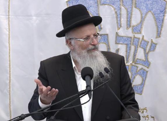 הרב שמואל אליהו זעק בשיעור: "מי התיר לכם? מי אתם?"