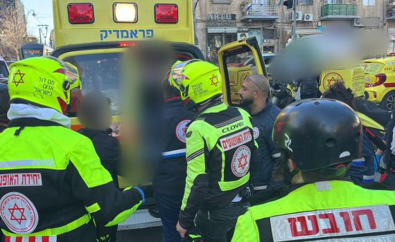 פצוע קשה באירוע דקירה ברחוב יפו בירושלים, ככל הנראה פלילי