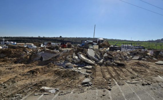 חמישה מבנים בלתי חוקים נהרסו בפונדוק: "מה שהיה לא יהיה עוד"