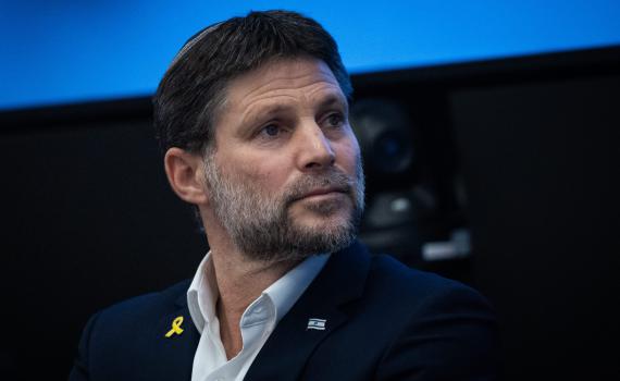 סמוטריץ': "הרמטכ"ל בגופו מנע את לקיחת האחריות על הסיוע"