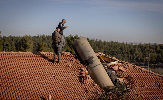 צה"ל מאשר: הטיל ששוגר מתימן יורט, שברי יירוט נפלו ביישובים