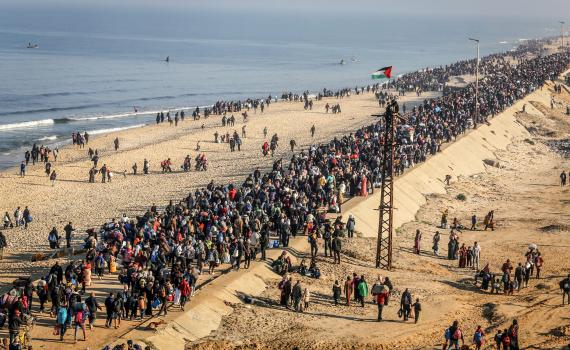 מפתיע: זו המדינה שמוכנה לקבל פלסטינים מרצועת עזה