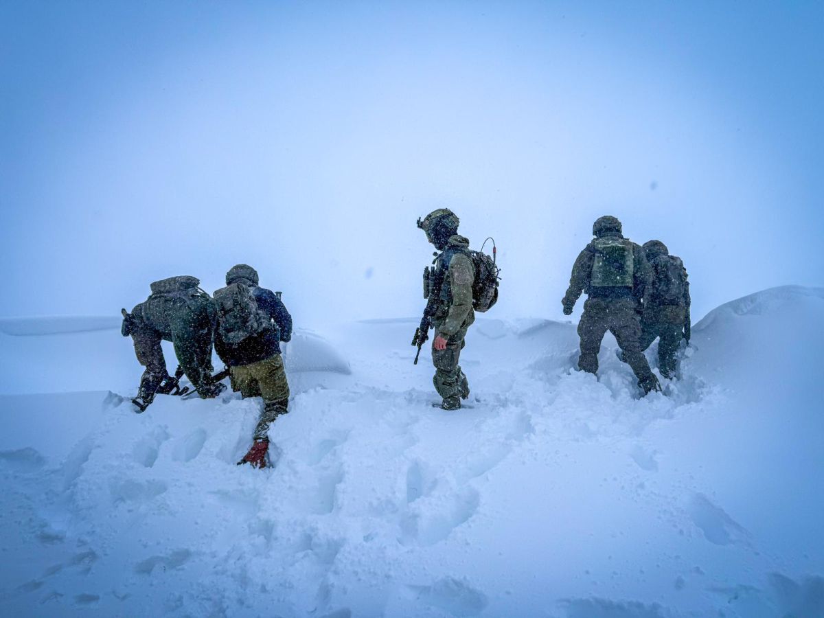 הלוחמים בחרמון: אנחנו בקור ובשלג, אבל לנשים בבית קשה יותר