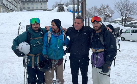 לאחר שעות ארוכות: חולצו הישראלים שנתקעו בהר ביפן