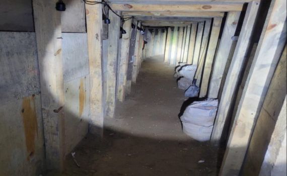 כמו בעזה: מנהרה חוצת גבול אותרה בין מקסיקו וארה"ב