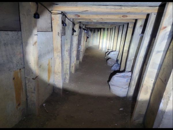 כמו בעזה: מנהרה חוצת גבול אותרה בין מקסיקו וארה"ב