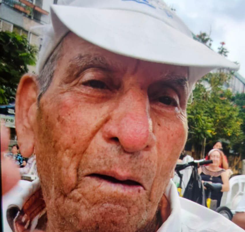 עזרו למשטרה למצוא את רפי שלו בן ה-86 מחולון